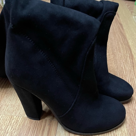 Over the knee boots in black size 5.5 (225) - Picture 6 of 10